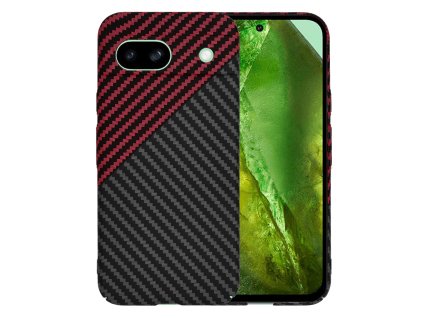 78873 techsuit carbonite fibershell puzdro pre google pixel 8a red vortex