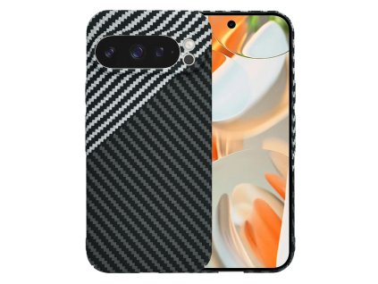 78738 techsuit carbonite fibershell puzdro pre google pixel 9 pro stealth gray