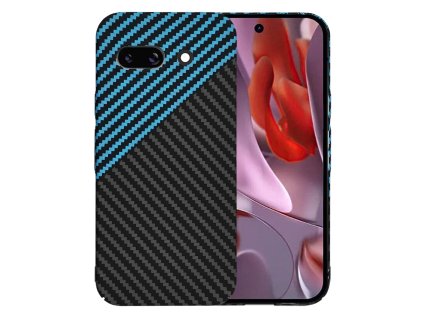 79200 techsuit carbonite fibershell puzdro pre google pixel 9a blue pulse