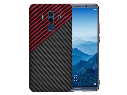 77070 techsuit carbonite fibershell puzdro pre huawei mate 10 pro red vortex