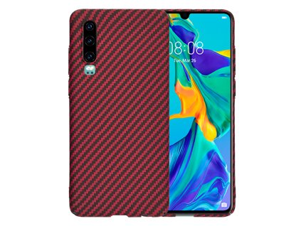 77037 techsuit carbonite fibershell puzdro pre huawei p30 cervene