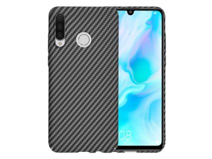 76923 techsuit carbonite fibershell puzdro pre huawei p30 lite p30 lite new edition cierne