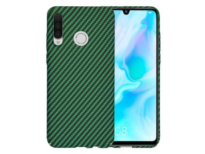 76926 techsuit carbonite fibershell puzdro pre huawei p30 lite p30 lite new edition zelene