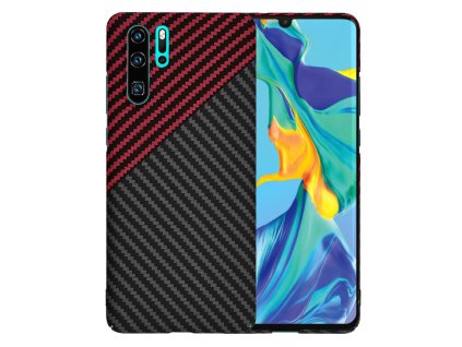 76968 techsuit carbonite fibershell puzdro pre huawei p30 pro p30 pro new edition red vortex
