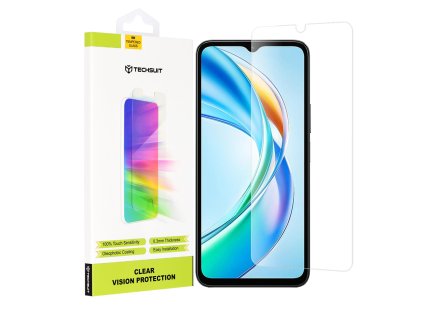 80718 techsuit clear vision glass tvrdene sklo pre honor x5b priehladne