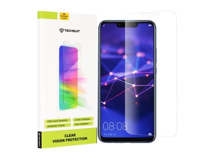 76296 techsuit clear vision glass tvrdene sklo pre huawei mate 20 lite nova 3 nova 3i p smart plus priehladne