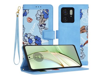 85578 techsuit flipcraft knizkove puzdro s remienkom na motorola edge 40 edge 2023 ziariva modra