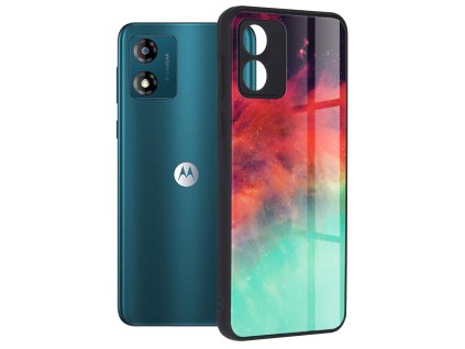 83436 techsuit glaze series puzdro na motorola moto e13 fiery ocean