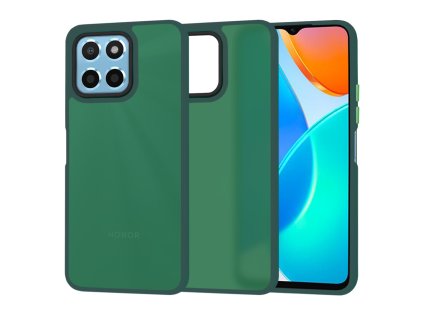 79812 techsuit halofrost series puzdro pre honor x6 x8 5g 70 lite temnozelene midnight green