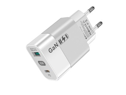 81861 techsuit chpd131 sietova nabijacka gan usb usb c rychlonabijanie 65w biela