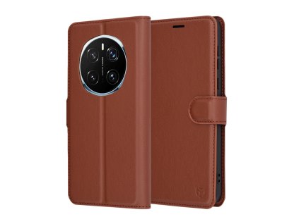 81414 6 techsuit leather folio puzdro pre honor magic7 pro hnede