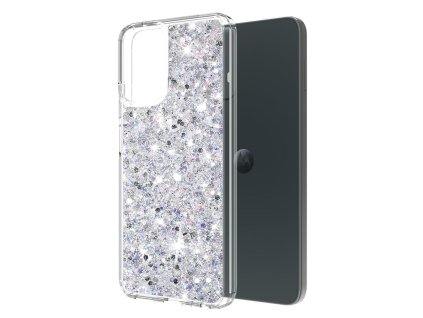 83469 techsuit leskle glitrove puzdro na motorola moto g34 moto g45 biele