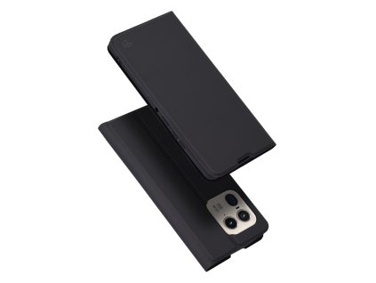 85641 techsuit magskin book magneticke knizkove puzdro na motorola edge 50 ultra cierne