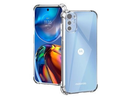 83286 techsuit odolne priehladne silikonove puzdro na motorola moto e32 moto e32s moto g22 priehladne
