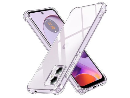 83313 techsuit odolne priehladne silikonove puzdro na motorola moto g14 priehladne