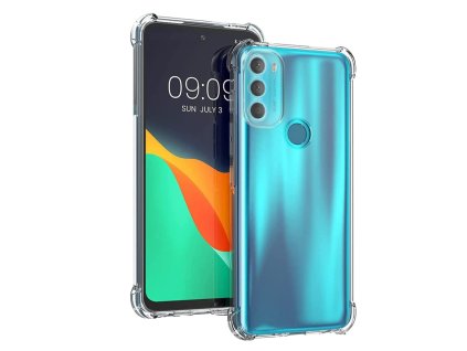 85257 techsuit odolne priehladne silikonove puzdro na motorola moto g71 5g priehladne