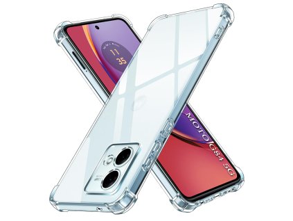 83322 6 techsuit odolne priehladne silikonove puzdro na motorola moto g84 priehladne