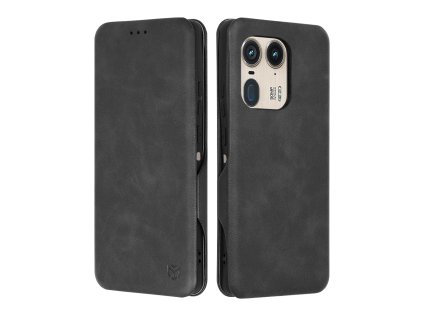 85530 6 techsuit safe wallet plus knizkove puzdro na motorola edge 50 ultra cierne