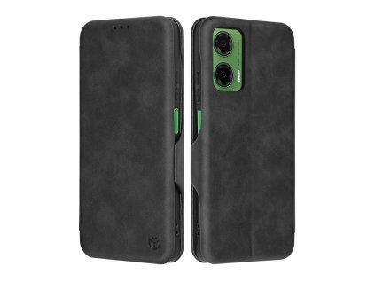 85881 techsuit safe wallet plus knizkove puzdro na motorola moto g35 cierne