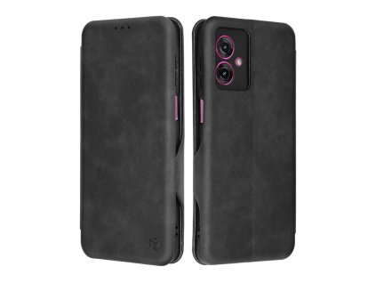 85887 techsuit safe wallet plus knizkove puzdro na motorola moto g55 cierne