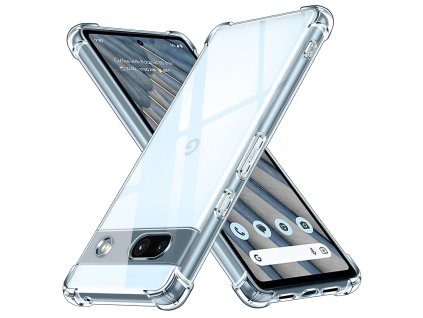 78546 techsuit shockproof clear silicone puzdro pre google pixel 7a priehladne