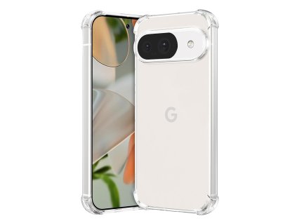 78915 techsuit shockproof clear silicone puzdro pre google pixel 9 priehladne