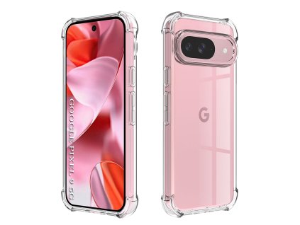 78915 7 techsuit shockproof clear silicone puzdro pre google pixel 9 priehladne