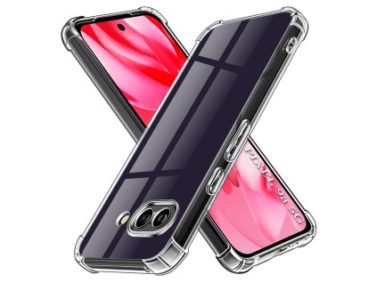 79167 techsuit shockproof clear silicone puzdro pre google pixel 9a priehladne