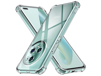 79584 techsuit shockproof clear silicone puzdro pre honor magic5 pro priehladne