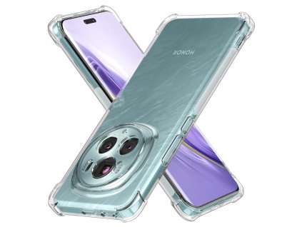 79668 techsuit shockproof clear silicone puzdro pre honor magic6 pro priehladne