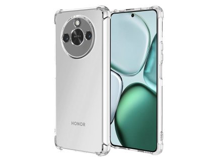 80841 techsuit shockproof clear silicone puzdro pre honor x9c smart priehladne