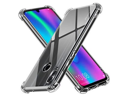 77118 techsuit shockproof clear silicone puzdro pre huawei p smart 2019 priehladne