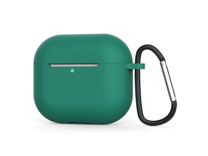 82179 2 techsuit silicone puzdro pre airpods 4 ultratenke hladke zelene