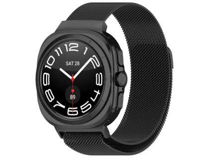 85701 techsuit watchband w009 remienok pre samsung galaxy watch ultra 47mm cierny