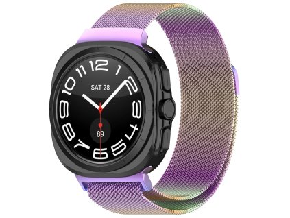 85716 techsuit watchband w009 remienok pre samsung galaxy watch ultra 47mm fialovy