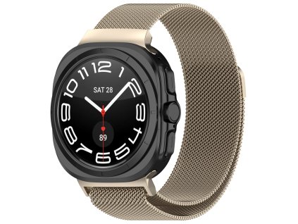 85713 techsuit watchband w009 remienok pre samsung galaxy watch ultra 47mm prirodny titan