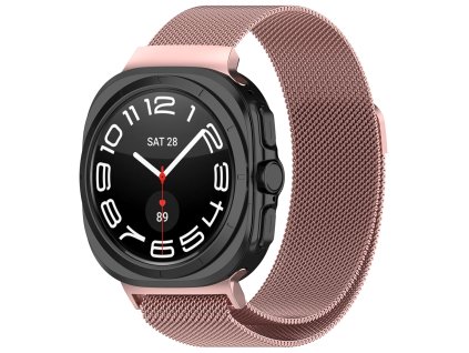 85704 techsuit watchband w009 remienok pre samsung galaxy watch ultra 47mm ruzovy