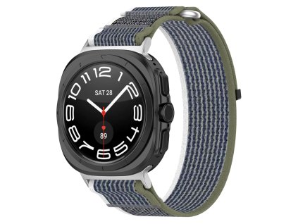 85725 techsuit watchband w054 remienok pre samsung galaxy watch ultra 47mm zeleny sivy