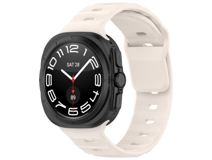 85746 techsuit watchband w055 remienok pre samsung galaxy watch ultra 47mm bezovy
