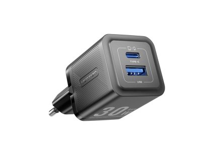 82317 vention feqb0 eu sietova nabijacka usb c usb pd30w gan dvojite rychlonabijanie nizka teplota cierna