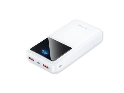 82302 vention fhlw0 powerbanka usb c 2 usb microusb led displej pd22 5w 20000mah biela