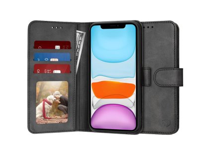 63627 techsuit diary book puzdro na iphone 11 cierny