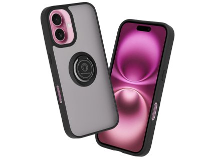 60060 techsuit glinth kryt na iphone 16 plus cierny