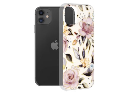 61965 techsuit marble series kryt na iphone 11 chloe biela