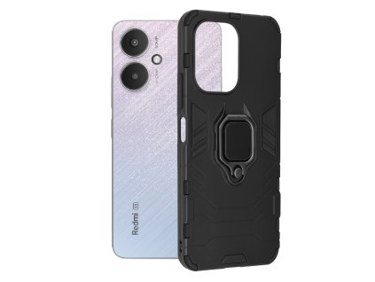 73749 techsuit silicone shield puzdro pre xiaomi redmi 13c 4g redmi 13c 5g poco c65 cierne