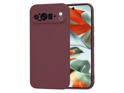 78672 techsuit softflex puzdro pre google pixel 9 pro xl slivkovo cervene plum red