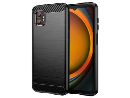 88410 techsuit carbon silicone silikonovy kryt pre samsung galaxy xcover7 pro cierny