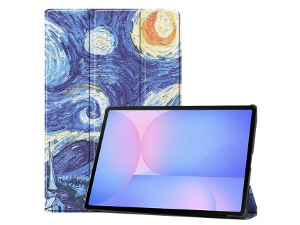 88737 2 techsuit foldpro puzdro pre samsung galaxy tab s10 fe plus starry night
