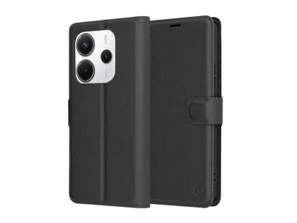 88446 techsuit leather folio kozene puzdro pre xiaomi redmi note 14 4g 164 84 x 78 15 x 8 16 mm cierne