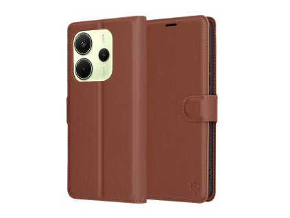 88449 techsuit leather folio kozene puzdro pre xiaomi redmi note 14 4g 164 84 x 78 15 x 8 16 mm hnede
